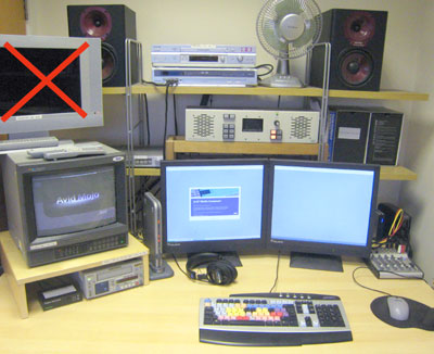 full Avid edit suite installed at Centini, including Mojo & DSR-25P