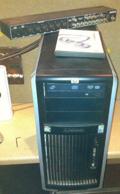 Used Matrox Axio LE in HP xw9300 HD editing PC
