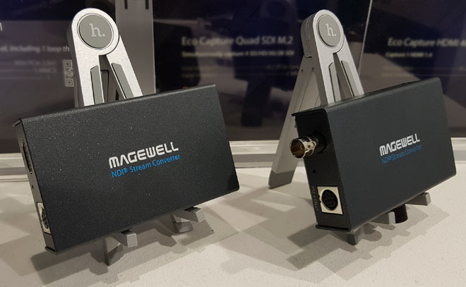 Magewell Pro Convert TX models on show at ISE2019 (picture ©ZEN)