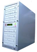 7-way DVD duplicator in new-style silver case
